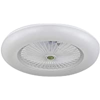 Ventilador-plafon led dimable RAKI blanco- NOVEDAD.